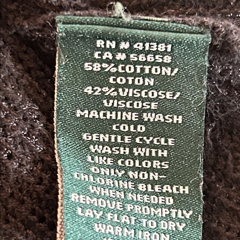 Lauren Ralph Lauren Black Sweater - Picture 3 of 4